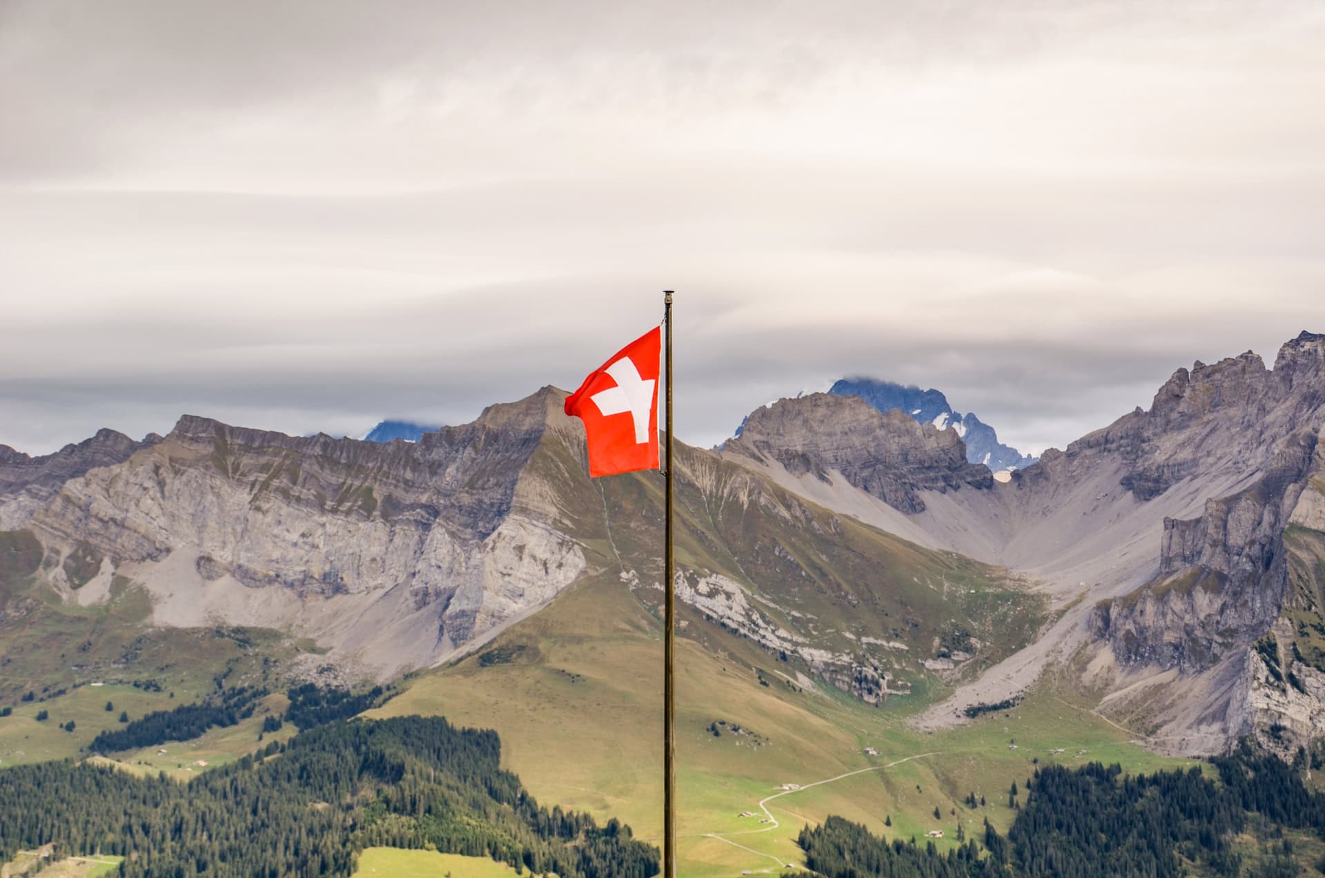 Die Schweizer Bergwelten durch Isac Schwarzbaums Augen